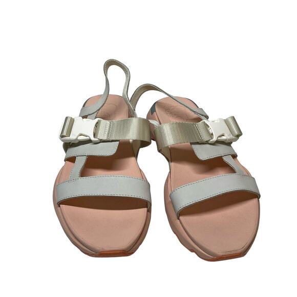 Sorel Sea Salt & Peach Blossom Kinetic Impact Sling Sandal Size 10 Gorpcore WMNS - Picture 8 of 8